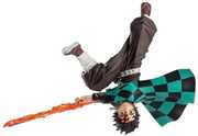 Sega- Demon Slayer - Luminasta - Tanjiro Kamado Hinokami Kagura: Setting Sun Transformation Statue