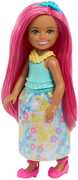 Barbie Chelsea Royal Small Doll with Pink Hair 