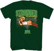 Britney Spears - 1999 Stronger Than Yesterday T-Shirt - Large Forest Green