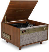 Victrola VTA-820SB-WLN Century Bluetooth 6-in-1 Music Center Walnut
