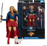 McFarlane Toys - DC Multiverse - Supergirl Movie - 7" Supergirl & Puppy Krypto Action Figure (Deluxe Theatrical Edition)