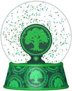 Funko Glitter Globe: Magic the Gathering - Forest