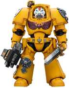 JOYTOY - Warhammer 40k - Imperial Fists: Terminator 1 with Power Sword & Storm Bolter 1/ 18 Action Figure 