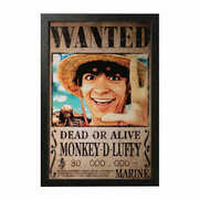 One Piece (Live Action) - Luffy-Wanted - 11x17 Framed Gel Coat