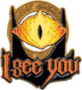 Weta Workshop - The Lord of the Rings Trilogy Fridge Magnet (Enamel) - Eye of Sauron