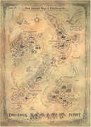 WETA Workshop - Hobbit - New Zealand as Middle-Earth (Map)