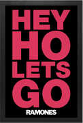 Ramones - Hey Ho Let's Go! - 11x17 Framed Print With Gel-Coat 