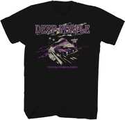 Deep Purple - Highway Star T-Shirt - Medium Black 24DPP021A2 