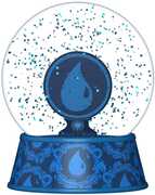 Funko Glitter Globe: Magic the Gathering - Island