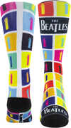 Perri's - Beatles - One Allover Dye Sublimation - Crew Socks 