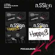 Happy & - PocaAlbum - incl. QR Code, 2 Photocards, 2 Stickers + Photostand Package [Import] 