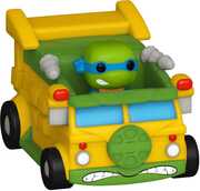 FUNKO Bitty POP! Ride: Teenage Mutant Ninja Turtles - Leonardo with Van (TMNT) 