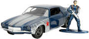 Jada Toys - 1:32 Marvel: Avengers - '73 Chevrolet Camaro with Winter Soldier Figure 