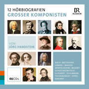 12 Hoerbiografien Grosser Komponisten Von Joerg , Munich Radio Orchestra