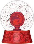 Funko Glitter Globe: Magic the Gathering - Mountain