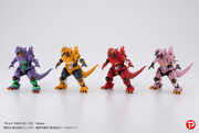 Godzilla/ Evangelion - Hyper Modeling MFS-3 KIRYU EVA Color ver. 4ct Set