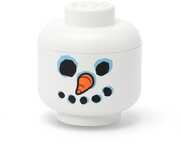 LEGO Small Stackable Storage Head, Snowman