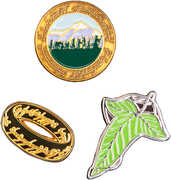 Weta Workshop - The Lord of the Rings Trilogy Pin Set - A Ringbearer's Journey
