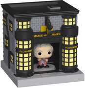 FUNKO Bitty POP! Town: Harry Potter - Garrick Ollivander and Ollivanders Wand Shop 