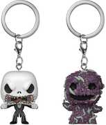 Funko POP! Keychain: The Nightmare Before Christmas 2-Pack - Jack & Oogie 