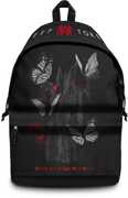 Rocksax - Sleep Token - Butterflies Logo - Daypack with Laptop Pocket (Black) 