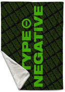 Rocksax - Type O Negative - Dead Again Repeat - Sherpa Fleece Throw (50 in x 60 in)