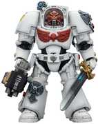 JOYTOY - Warhammer 40k - White Scars: Terminator 1 with Power Sword & Storm Bolter 1/ 18 Action Figure 