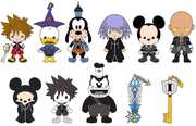 Kingdom Hearts - 3D Foam Bag Clip - Series 5 24ct PDQ Display