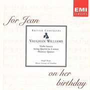 Quartet Phantasy/ Sonata Violin/ String Quartet , Vaughan Williams, R.