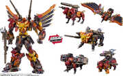 Transformers - Takara Tomy - AM-T02 Predaking Combiner Converting Action Figure