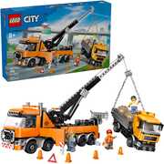 LEGO® City Big Vehicles Heavy-Duty Recovery Tow Truck with Crane 60467 