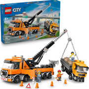 LEGO® City Big Vehicles Heavy-Duty Recovery Tow Truck with Crane 60467 