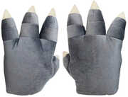 Godzilla Original Series - Gray Plush Gloves