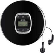Jensen CD-60R-BT Portable CD Player Bluetooth FM Radio 60 Second Anti-skip (Black) 