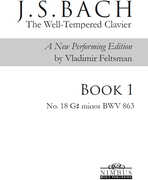 Book 1 - No. 18 G# Minor 