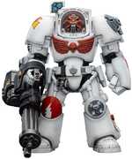 Warhammer 40K - White Scars: Terminator 3 with Power Fist & Assault Cannon 1/ 18 Action Figure