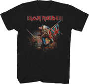Iron Maiden - The Trooper - Distressed Print - T-shirt - Black - Extra Large 