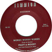 Words Words Words/ Words Words Words (Instrumental) , Cold Diamond & Mink