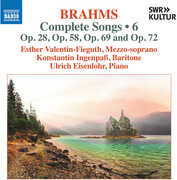 Brahms: Complete Songs, Vol. 6 , Esther Valentin-Fieguth