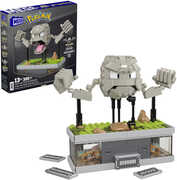 Mega Bloks - Pokemon Mini Motion Geodude, 343 Piece Building Toy Set