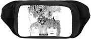 Rocksax - The Beatles - Revolver - Shoulder Bag With Stash Pockets (Black & White) 