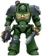 JOYTOY - Warhammer 40k - Salamanders: Terminator 1 with Power Sword & Storm Bolter 1/ 18 Action Figure 