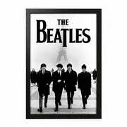 Beatles - Eiffel Tower 11x17 Framed Gel Coat
