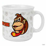 Donkey Kong - DK & Diddy Faces - 20 oz Camper Mug