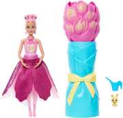 Barbie Petal Pop Doll & Bunny, Pink