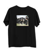 The Beatles Color Revolver Photo Black Unisex SS Tee M 