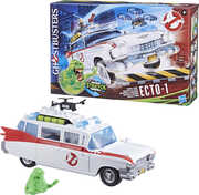 Hasbro Collectibles - Ghostbusters - Track & Trap Ecto-1 Car Toy with Slimer Toy Accessory 