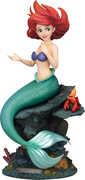 Beast Kingdom - Disney - The Little Mermaid - Master Craft - Ariel & Sebastian Polyresin Statue 