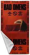 Rocksax - Bad Omens - Omens 3 - Beach Towel (32 in x 63 in)