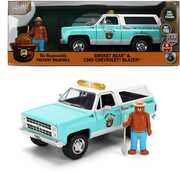 Smokey Bear - 1980 Chevy Blazer 1:24 Die-Cast Car & Figure Set